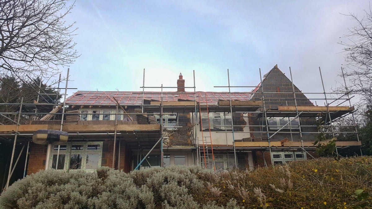 Work is going well at Orchard House