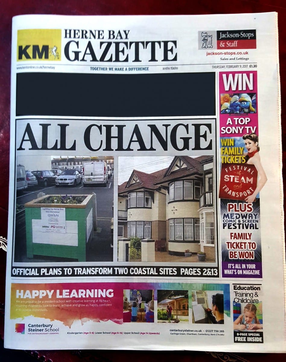 Urban & Rural make the front page