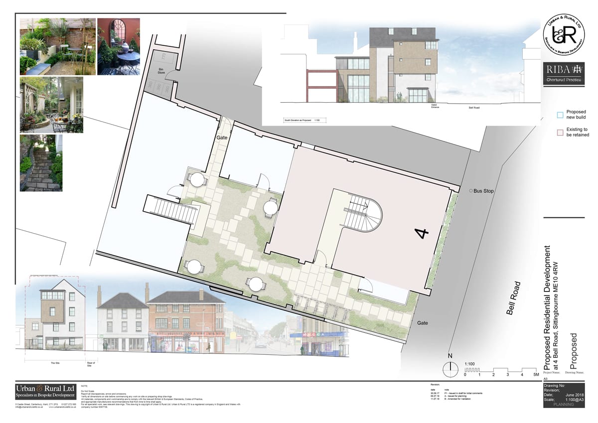 Full conservation area planning consent APPROVED for 9 new apartment by Urban & Rural.