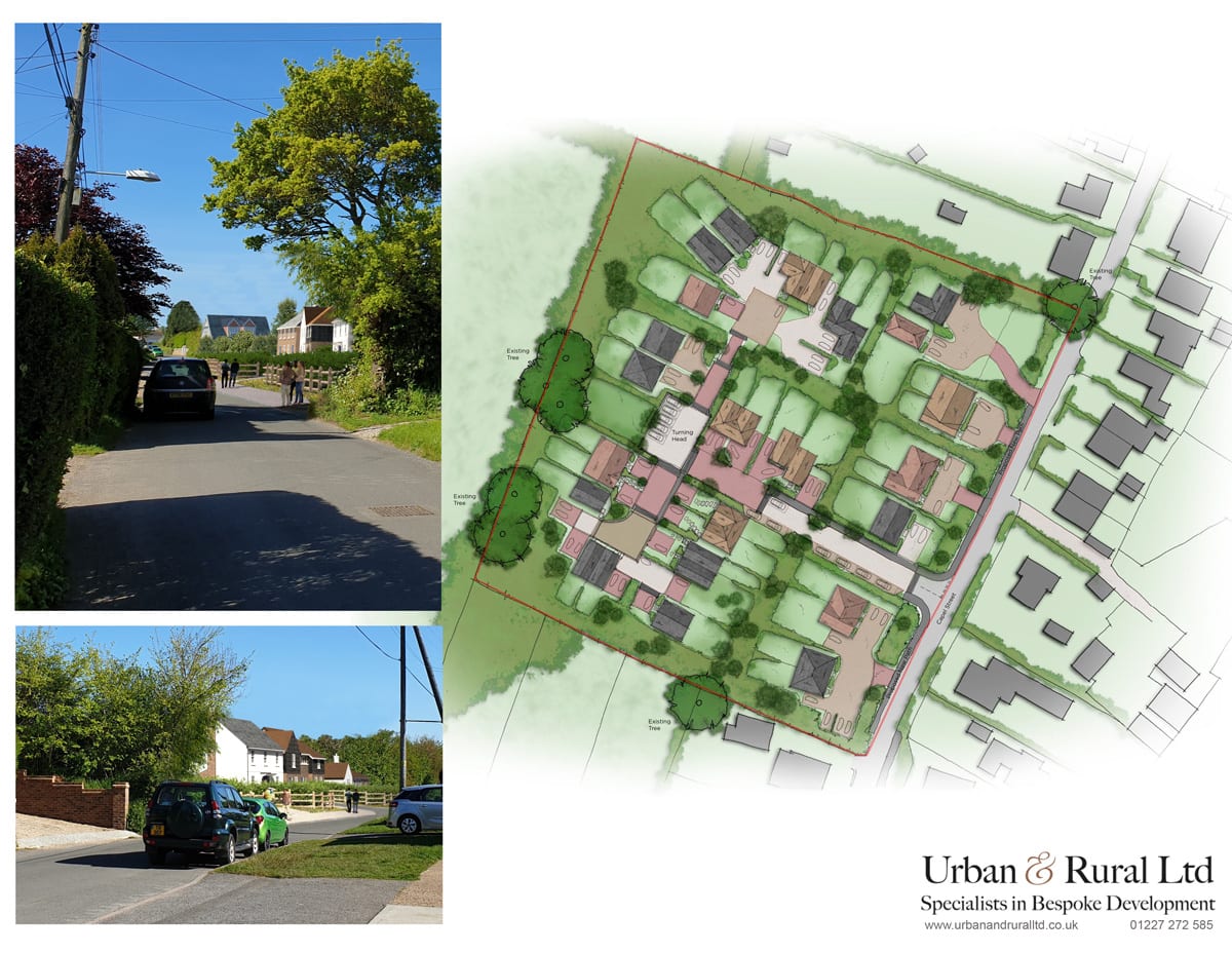 APPROVED at Planning, 34 new homes in Capel-le-Ferne