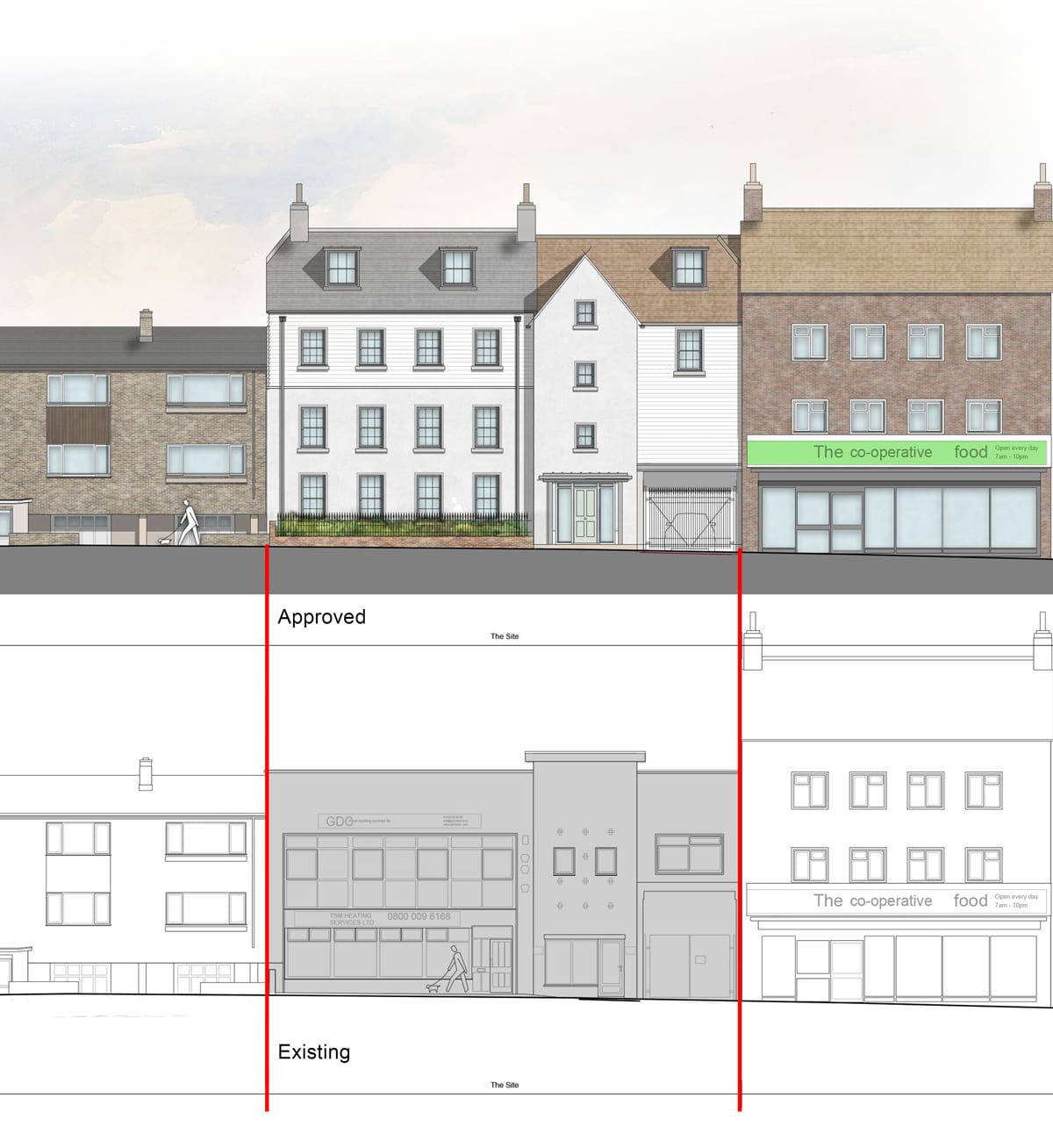 Urban and Rural, working with TD Planning, have secured full planning consent for 9 new apartments in a large extension and change of use, to an existing commercial building in Dartford.