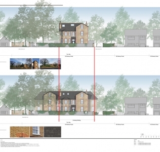Urban and Rural architect have securers full planning approval for the conversion and large extension of a locally listed house to provide 13 luxury apartments in the London Borough of Bexley