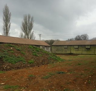 Work starts on site for the 9 unit residential development at Plaxdale Green Farm.