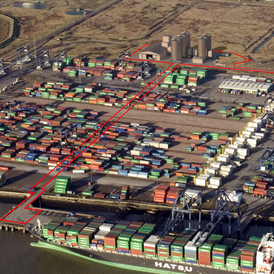 London Thamesport Cement Importation Facility