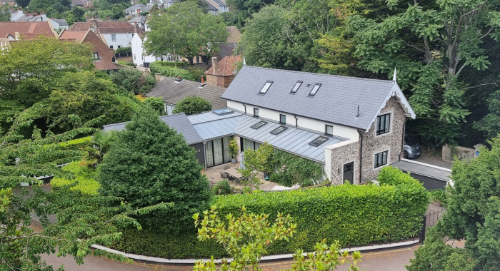 The Gatehouse - birds eye