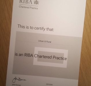 Urban & Rural becomes an RIBA Chartered Practice