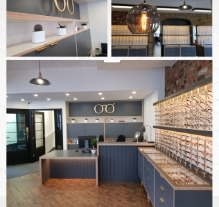 Urban and Rural Designed Retail Interiors Open to the Public in Two Town Centre Locations